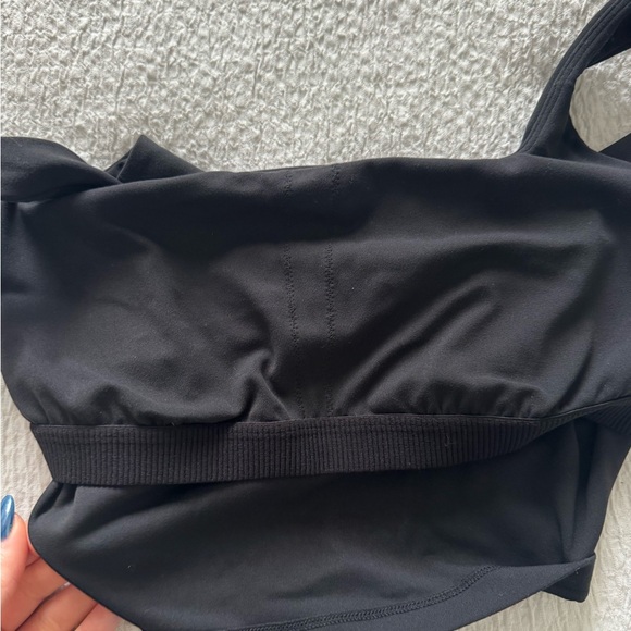 CRZ Yoga Black Square Neck Tank - Picture 3 of 3